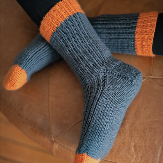 Beginning Sock Class: Timber Socks