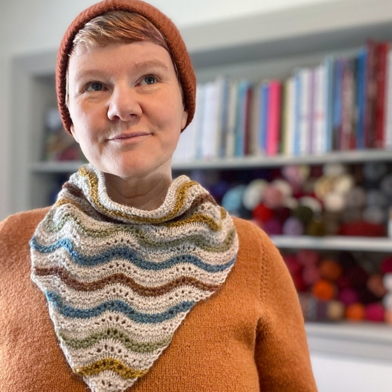Voar Neckerchief Kit | Simply Shetland