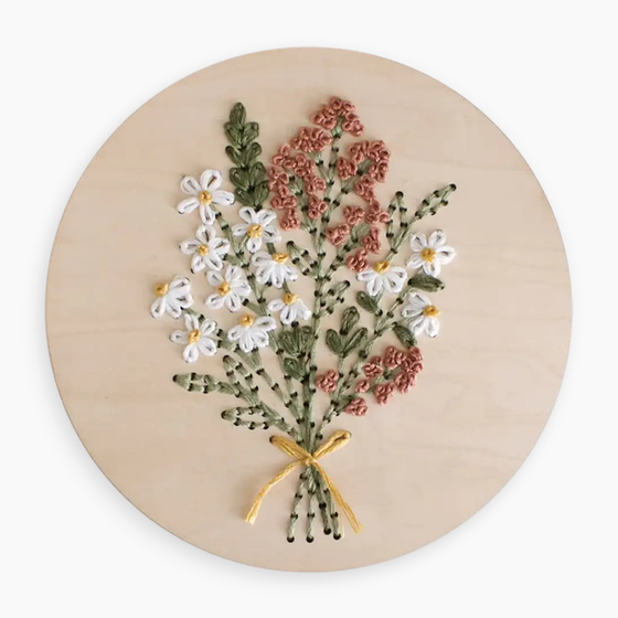 Wood Embroidery Kit