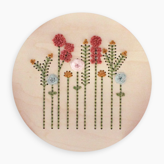 Wood Embroidery Kit