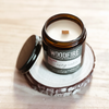Mini Amber Apothecary Soy Candle | Woodfire Candle Company