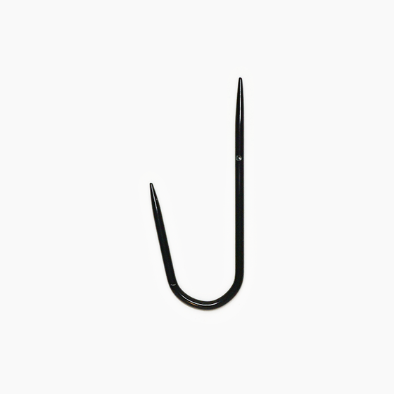 J-shape Metal Cable Needle