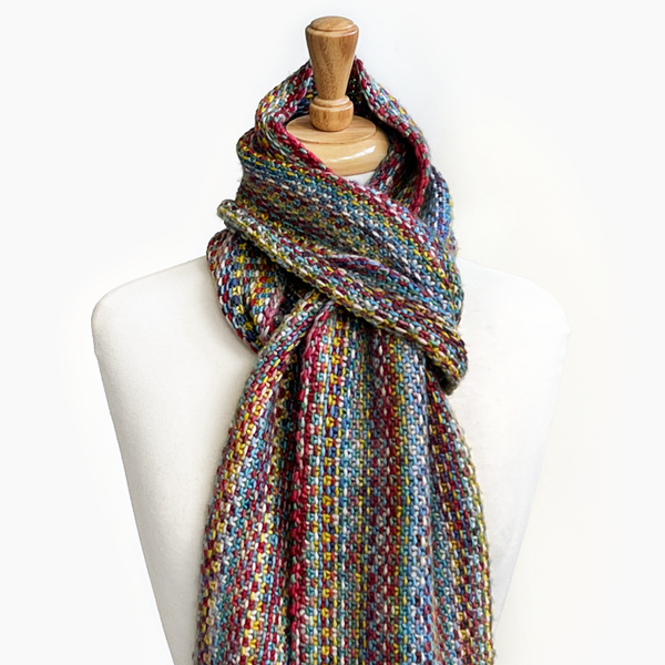 Linen sales stitch scarf