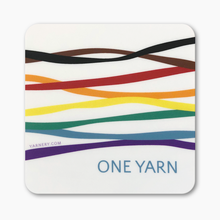  One Yarn Square Sticker