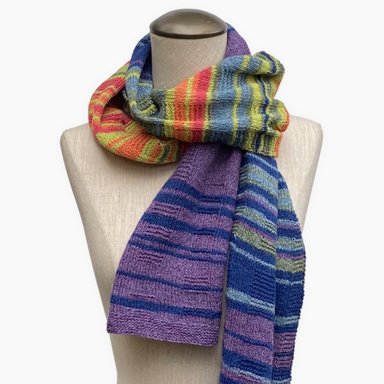 Weather or Knot Scarf Pattern